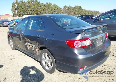 2013 Toyota Corolla S from USA, damaged, VIN 2T1BU4EE0DC109594